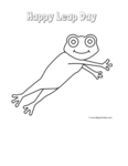 Patrick, the patron saint of ireland, this holiday has turned into a worldwide celebration of irish culture. Leap Day Coloring Pages