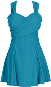 New Hengjia Women S Elegant Crossover One Piece Swimdress Skirted Bottom Swimsuit Fba Womens Swimsuits 29 99 Proallo Swim Dress Clothes Plus Size Swimwear