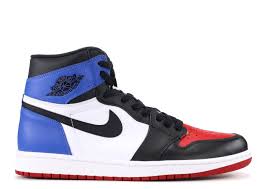 Air Jordan 1 Retro High Og Top 3 Air Jordan 555088 026 Black Black White Air Jordans Sneakers Fashion Mens Nike Shoes