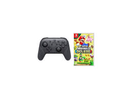 I bought one to test out first and bought a second soon afterwards. Nintendo Switch Wireless Pro Controller And Super Mario Bros U Deluxe Bundle Newegg Com