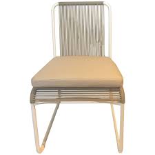 Amart furniture offers a wide range of stylish and affordable outdoor chairs. Outdoor Dining Chair By Roda In Milk And Sand Color With Ivory Seat Cushion Outdoor Dining Chairs Vintage Patio Mid Century Modern Furniture