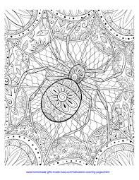 Color something creepy this halloween with free coloring pages for kids and adults! Get This Adult Halloween Coloring Pages Spider Pattern 8spd