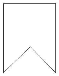 Black And White Pennant Banner Png Printable Pennant Banner Template Free Sample Professional Template In 2020 Diy Banner Template Diy Birthday Banner Birthday Banner Template