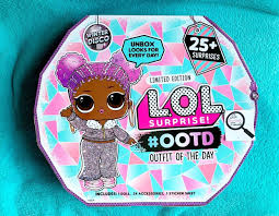 Lol Surprise Ootd Outfit Of The Day With 25 Surprises Features Details Unbox 25 Surprises With L O L Surprise Ootd Outfit Of The Day Winter Disco Includes 1 Lol Dolls Advent Calendars For Kids Kids Calendar