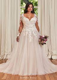 Sophia Tolli Stephanie Grace Sophia Tolli Plus Size Wedding Gowns Wedding Dresses Plus Size Wedding Dresses