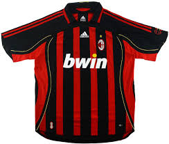 Shop the hottest ac milan football kits and shirts to make your excitement clear this football season. 2006 07 Ac Milan Home Shirt Good L Classic Retro Vintage Football Shirts
