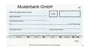 Original resolution:… scheckformular muster : Ungedeckter Scheck Was Tun Recht Finanzen