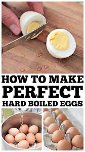 How To Make Perfect Hard Boiled Eggs Recipe Perfect Hard Boiled Eggs Boiled Eggs Hard Boiled Eggs