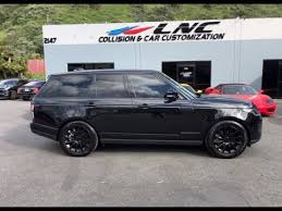 Murdered Out Range Rover With Lnc Black Out Package Youtube
