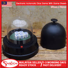The game attempts to simulate the game of american football using three dice. Simplybest Electronic Sic Bo Game Big And Small Dice Game Casino Dice Shaker Automatic Sic Bo Dice Shaker Shopee Malaysia