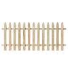 2pcs wooden fence flowerpot creative wooden plant pot fence flowerpot. 3