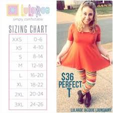 9 Best Lularoe Sizing Charts Images Lularoe Sizing