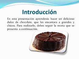 Para que disfrutes, conozcas y entiendas todo lo relacionado al mundo gastronómico en inglés y tus experiencias sean siempre positivas, descarga estas 5 guías de. Power Point Una Receta De Dulce Chocolate