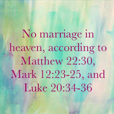 A successful marriage takes work. Who Said There Is No Marriage In Heaven