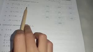 Kunci jawaban matematika pelajaran 1 bilangan bulat. Kunci Jawaban Buku Matematika Halaman 21 Kelas 6 Youtube