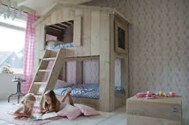 Wer keinen platz für zwei kinderbetten hat, fährt gut mit einem etagenbett. Kinderbett Bauholz Etagenbett Thuis Kinder Hochbett 4x Sofort Verfugbar Ebay