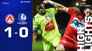 Maybe you would like to learn more about one of these? Kv Kortrijk Kaa Gent 1 0 Md 19 20 21 Youtube