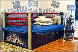 Wwe dvds hits, slams high flying acrobatics, crazy antics, hilarious skits, revealing interviews and more! Boxing Themed Room Boy Bedroom Design Boys Bedroom Themes Bedroom Themes