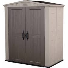 Check spelling or type a new query. Keter Factor 6x 3 Outdoor Resin Shed Lawn And Garden Storage Beige And Taupe Walmart Com Walmart Com