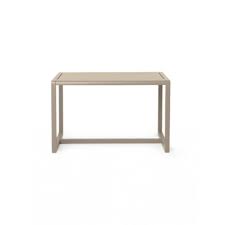 Cura low tables are coordinated with the materials and design of the chairs. Little Architect Table Ferm Living
