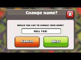Coming Soon You Can Change Your Name In Clash Of Clans The Liberty Warrior Clans Changing Your Name Clash Of Clans You Changed
