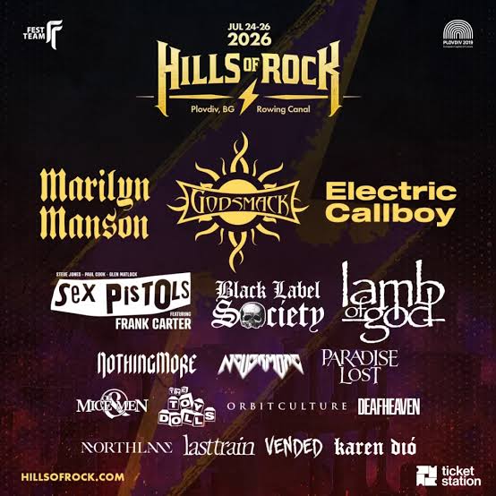 News & Updates – Hills of Rock – Bulgaria's Largest Rock & Metal Festival - Hills of Rock 2026