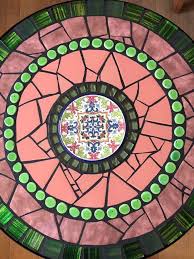 Mosaik Tisch Beistelltisch Garten Bistrotisch Mosaik Gartentisch Mosaik Mosaiktisch