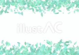 緑 フレーム 背景 葉っぱイラスト No 2303710 無料イラストなら イラストac
