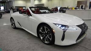 The 2020 lexus lc 500 2dr coupe (5.0l 8cyl 10a) can be purchased for less than the manufacturer's suggested retail price (aka msrp) of $105,845. 2021 Lexus Lc 500 Convertible At The Twin Cities Auto Show Youtube