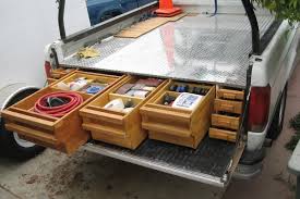 Plastic parts on latches not as durable. Neal S Way Cool Home Made Truck Bed Storage Jlc Online