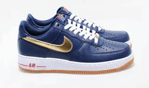 As he often does, the designer made them personal to. Nike Air Force 1 Low Olympics Team Usa Wave