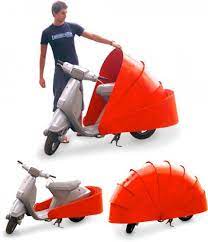よろいみたいなバイクカバー カバー バイク プロダクトデザイン