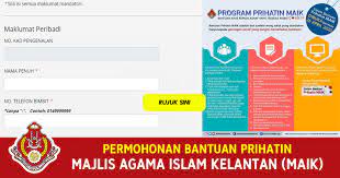 Contoh surat permohonan bantuan dana. Permohonan Online Bantuan Prihatin Majlis Agama Islam Kelantan Maik