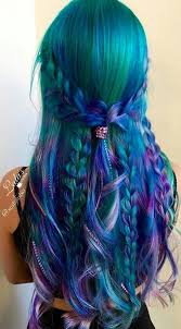 Always wanted blue/teal hair, finally went for it. 44 Incredible Blue And Purple Hair Ideas That Will Blow Your Mind
