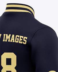 Download Men S Varsity Jacket Mockup Back Half Side View In Apparel Mockups On Yellow Images Object Mockups