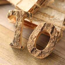 美式復古田園英文字母擺件創意 wooden letters vintage numbers decorative letters
