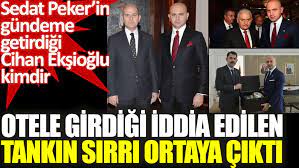 O isimlerden biri de ekba holding yönetim kurulu başkanı cihan ekşioğlu oldu. Cihan Eksioglu Nun Otele Girdigi Iddia Edilen Tankin Sirri Ortaya Cikti