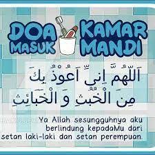 Hasil Gambar Untuk Doa Masuk Kamar Mandi Doa Membaca Mandi