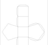 Paper Pentagonal Prism