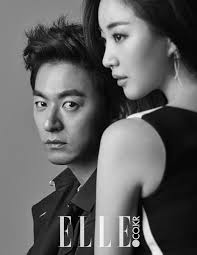 Kim Sa Rang and Joo Jin Mo for ELLE