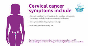 Although some patients don't experience any symptoms until cervical cancer has advanced, it may be possible to notice signs at an early stage. Cervical Cancer Vs Ovarian Cancer Understanding The Differences News Yorkshire Cancer Research