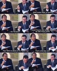 Deleted Scene From Pretzel Day Of Michael And Stanley Bonding Is The Most Wholesome Thing Dundermifflin In 2020 The Office The Office Show Office Jokes