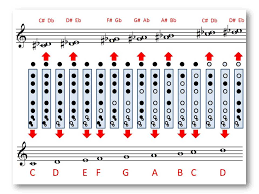 47 accurate garklein recorder finger chart