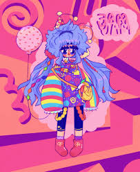 Clowncore Cuteart Art Cartoon Art Styles Cute Art Cute Clown Types of aesthetics different aesthetics im losing my mind clowning around rainbow aesthetic. clowncore cuteart art cartoon art