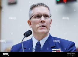 Washington, United States. 15th May, 2024. Vice Admiral Peter Gautier,  Deputy Commandant for Operations, United States Coast Guard, testifies  during a House Committee