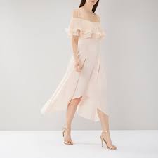 Daphne Pleat Soft Midi Dress Summer Wedding Guest Dress Spring Wedding Style At Coast Floaty Dress A Dresses Wedding Guest Dress Summer Midi Dress Summer