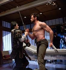 Possessing an accelerated healing factor, keenly enhanced senses and bone claws in each hand (along with his skeleton) that are coated in adamantium; The Wolverine Set Photos Hugh Jackman Hiroyuki Sanada Clash Blades