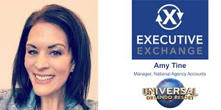 Amy Tine, Senior Manager-Travel Industry Sales. Universal Orlando® Resort