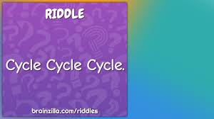 Brain teaser worksheets, such as printable rebus puzzles for kids, introduce skills like deductive reasoning and attention to detail in a fun way.rebus puzzles are one type of children's puzzle that uses pictures to represent words or parts of words in a coded message. Cycle Cycle Cycle Riddle Answer Brainzilla