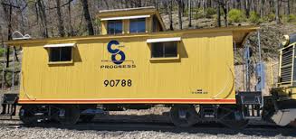 Image result for Federal Yellow 1956 Chesapeake and Ohio Railroad